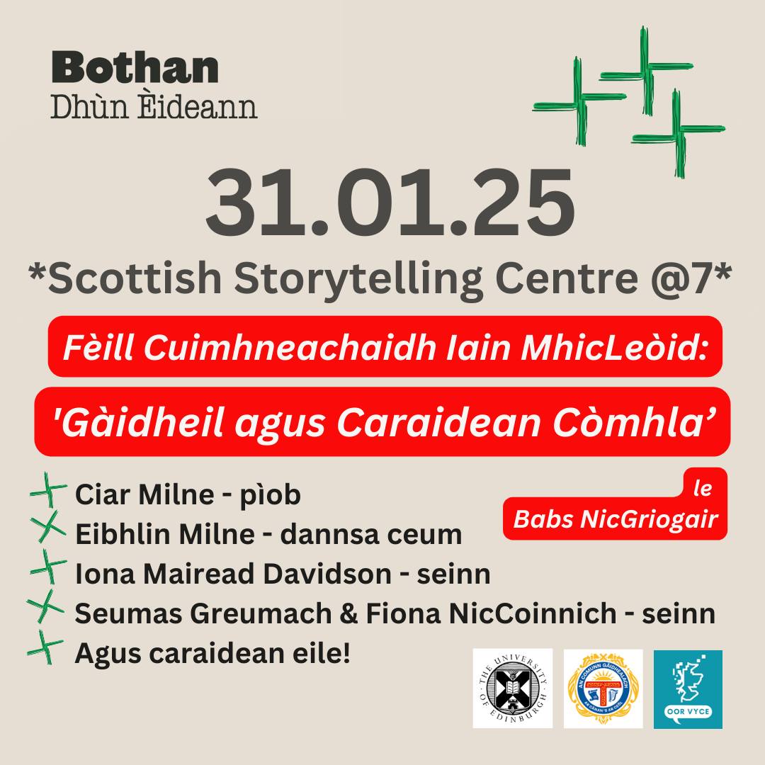 Postair Bothan Chuimhneachaidh Iain MhicLeòid